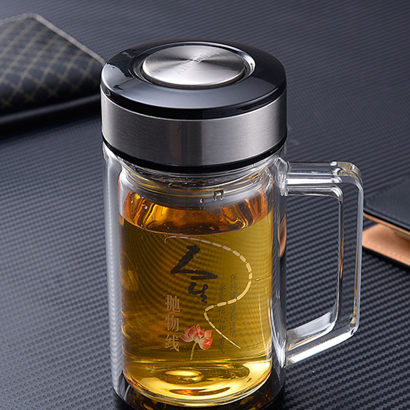 雙層玻璃辦公杯